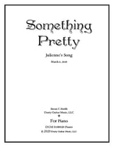 Something Pretty piano sheet music cover